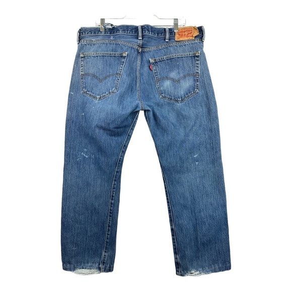 Levi 501 Men’s Jeans Size W40 - Picture 2 of 16